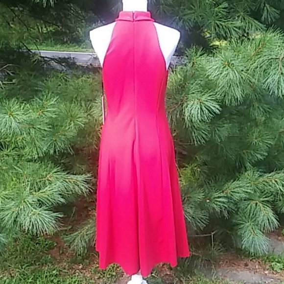 Sale!!! Calvin Klein Red Midi Dress - Picture 6 of 11
